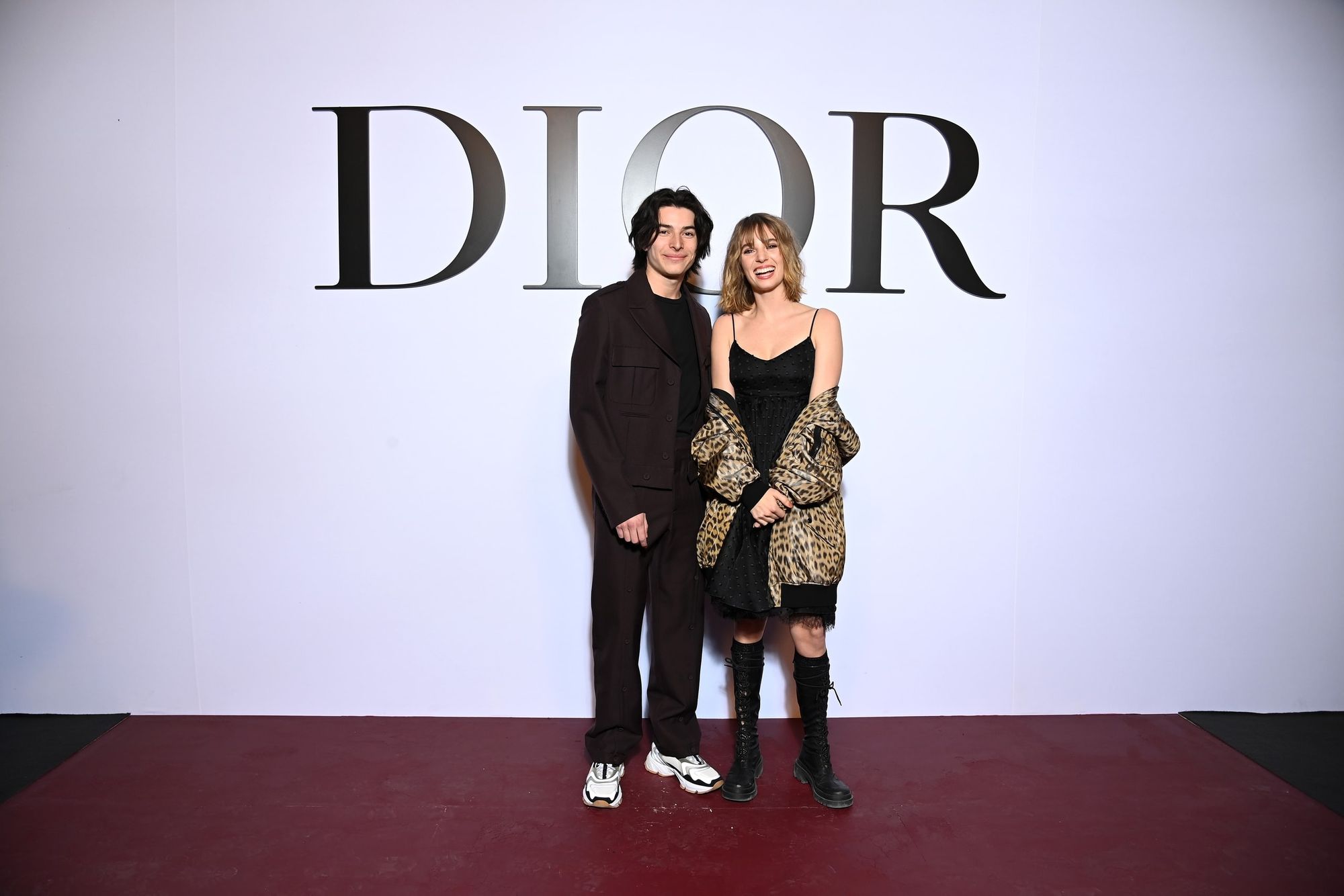Maya attends Dior Fashion Show